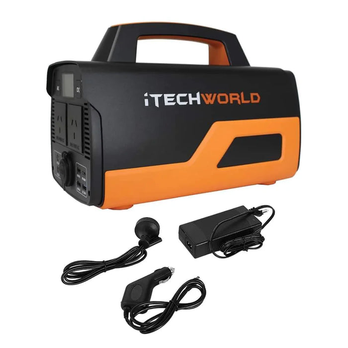 ITechWorld ITech500 Portable Lithium Power Station 500WH 50AH